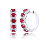 20MM Round Hoops in 925 Silver