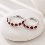 20MM Round Hoops in 925 Silver