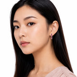 20MM Marquise Hoops  in 925 Silver