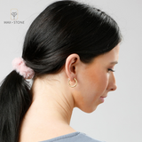 3MM Tube Classic Hoops in 14K Gold