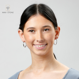 3MM Tube Classic Hoops in 14K Gold
