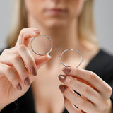 2MM Tube Classic Hoops in 14K Gold