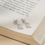 Everyday Cubic Zirconia Studs in 14k Gold