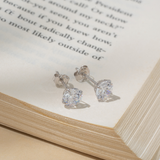 Everyday Cubic Zirconia Studs in 14k Gold