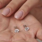Everyday Cubic Zirconia Studs in 14k Gold