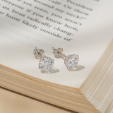 Everyday Cubic Zirconia Studs in 14k Gold
