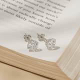 Everyday Cubic Zirconia Studs in 14k Gold