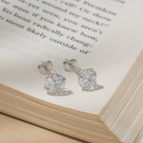 Everyday Cubic Zirconia Studs in 14k Gold