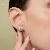 Everyday Cubic Zirconia Studs in 14k Gold