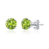 Classic 6mm Round Stud Earrings in 14K Gold