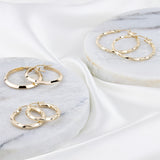 15mm Twisted Solid 10k Gold Hoop Earrings