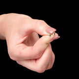 Petite Dot Studs in 14k Gold
