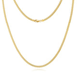 Miami 2.8mm Cuban Link Chain in 14k Gold