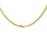 Miami 2.8mm Cuban Link Chain in 14k Gold
