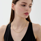 Cortona 2mm Diamond Cut Rope Chain in 14k Gold