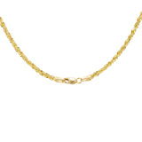 Cortona 2mm Diamond Cut Rope Chain in 14k Gold