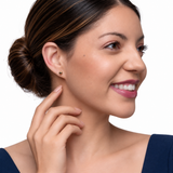 14K Yellow Gold Ball Stud Earrings