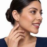 14K Yellow Gold Ball Stud Earrings