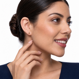 14K Yellow Gold Ball Stud Earrings