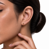 14K Yellow Gold Ball Stud Earrings