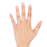 2 Carat Solitaire Simulated Diamond Ring in 14k Gold