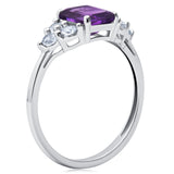 Classic Emerald Cut Ring in 10K Gold