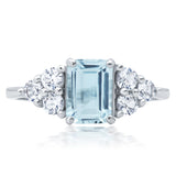 Classic Emerald Cut Ring in 10K Gold