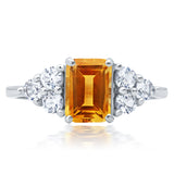 Classic Emerald Cut Ring in 10K Gold