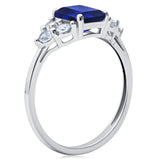 Classic Emerald Cut Ring in 10K Gold