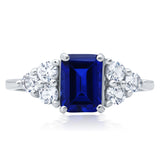 Classic Emerald Cut Ring in 10K Gold
