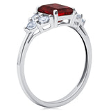 Classic Emerald Cut Ring in 10K Gold