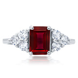 Classic Emerald Cut Ring in 10K Gold