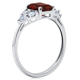Classic Emerald Cut Ring in 10K Gold