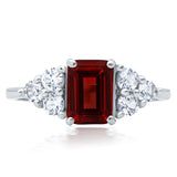Classic Emerald Cut Ring in 10K Gold