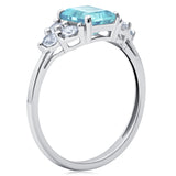Classic Emerald Cut Ring in 10K Gold