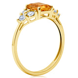 Classic Emerald Cut Ring in 10K Gold