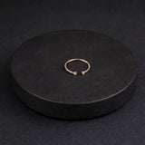Golden Dew Lab Diamond Open Ring in 10K Gold