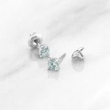 Everyday Solitaire Lab Diamond Studs in 14k Gold, IGI Certified